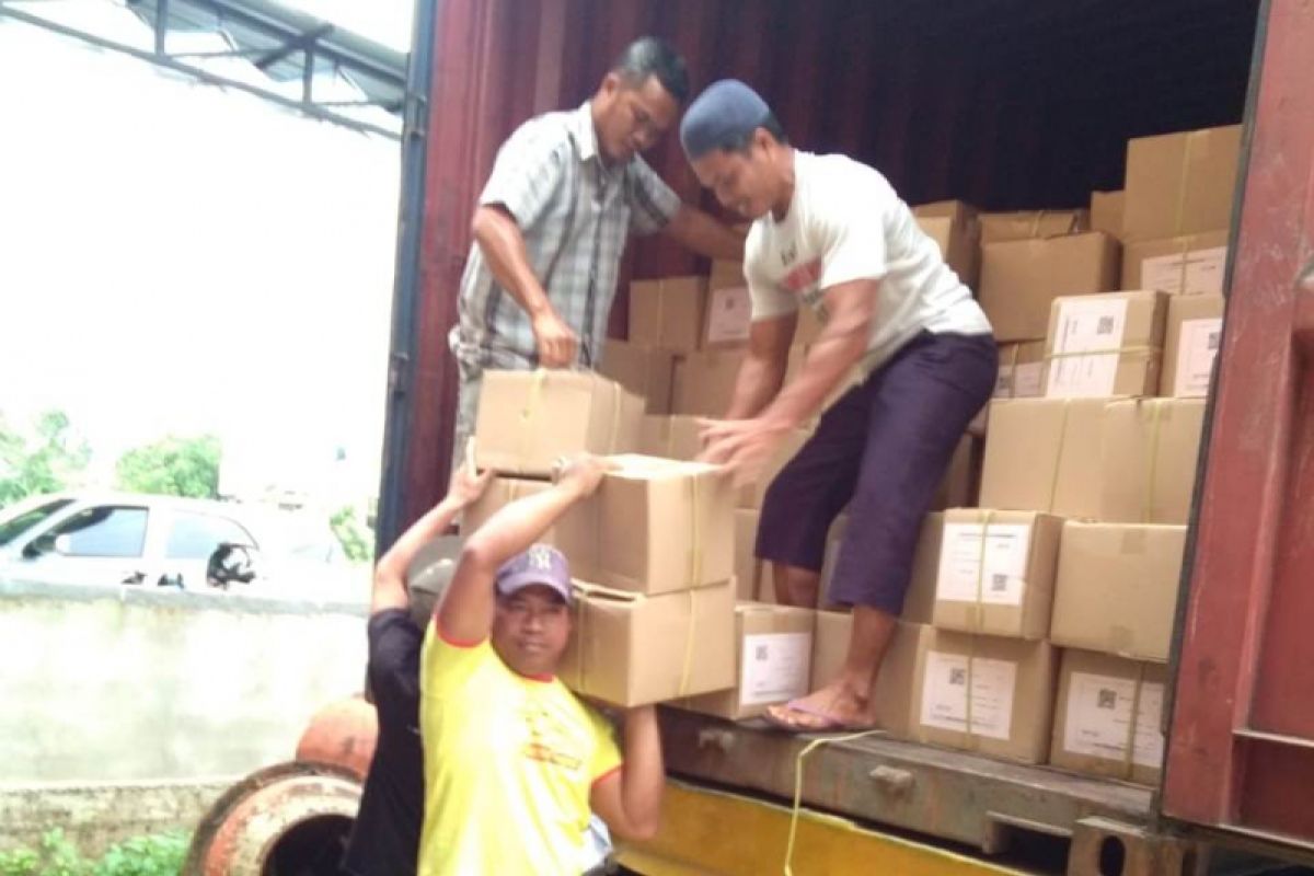 Logistik Pemilu 2019 sudah tiba di Bengkayang