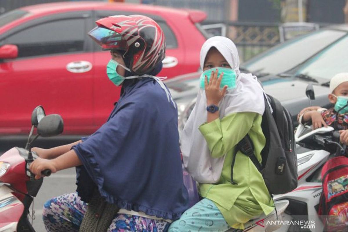 Sekolah liburkan siswa akibat kabut asap di Rupat