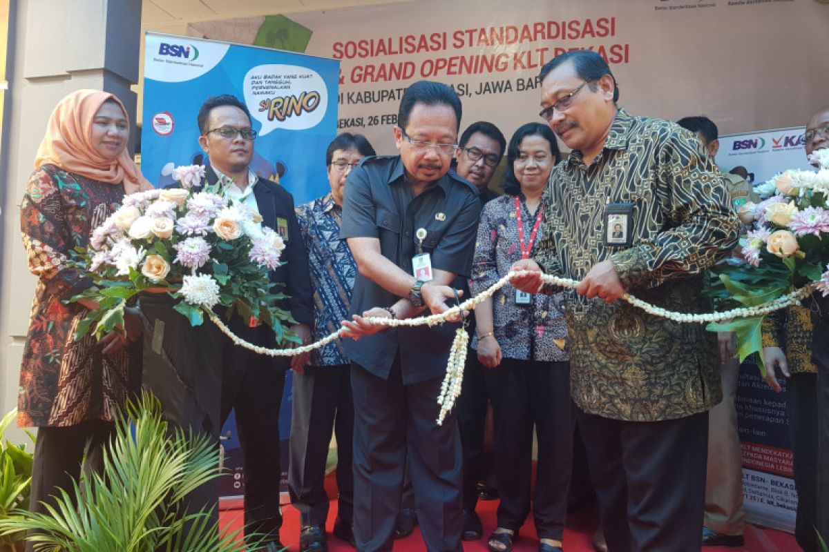 Badan Standardisasi Nasional resmikan kantor layanan di Bekasi