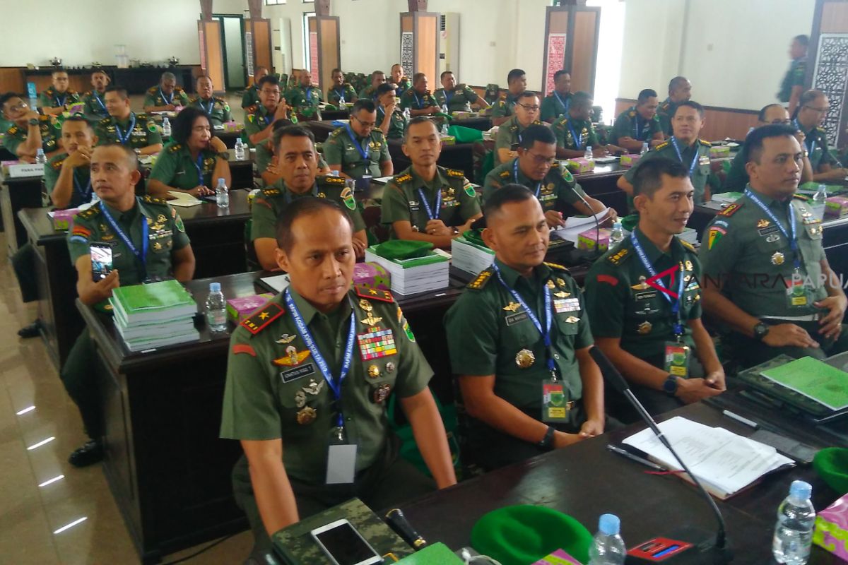 Pasukan baru Kodam Kasuari 80 persen putra Papua