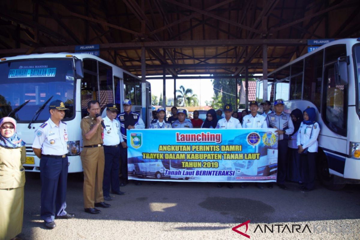 Damri serves transportation to two subdistrict in Tanah Laut