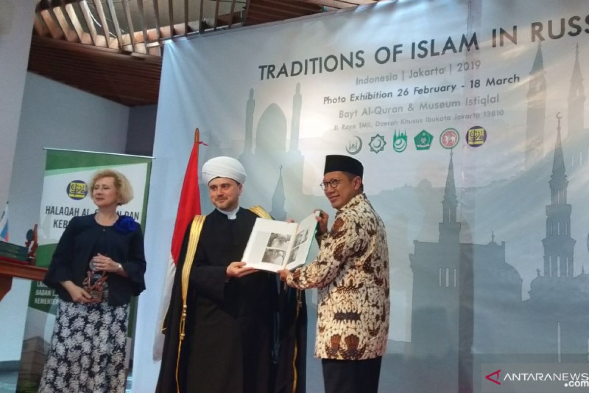 Menag harapkan pameran foto Muslim Rusia jadi sarana pembelajaran