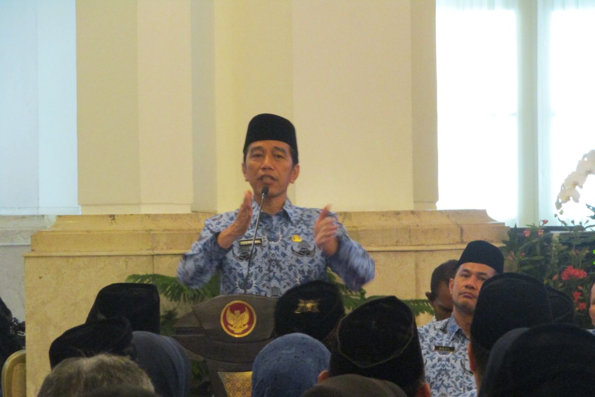 Presiden minta Korpri kawal dana desa, turunkan "stunting"