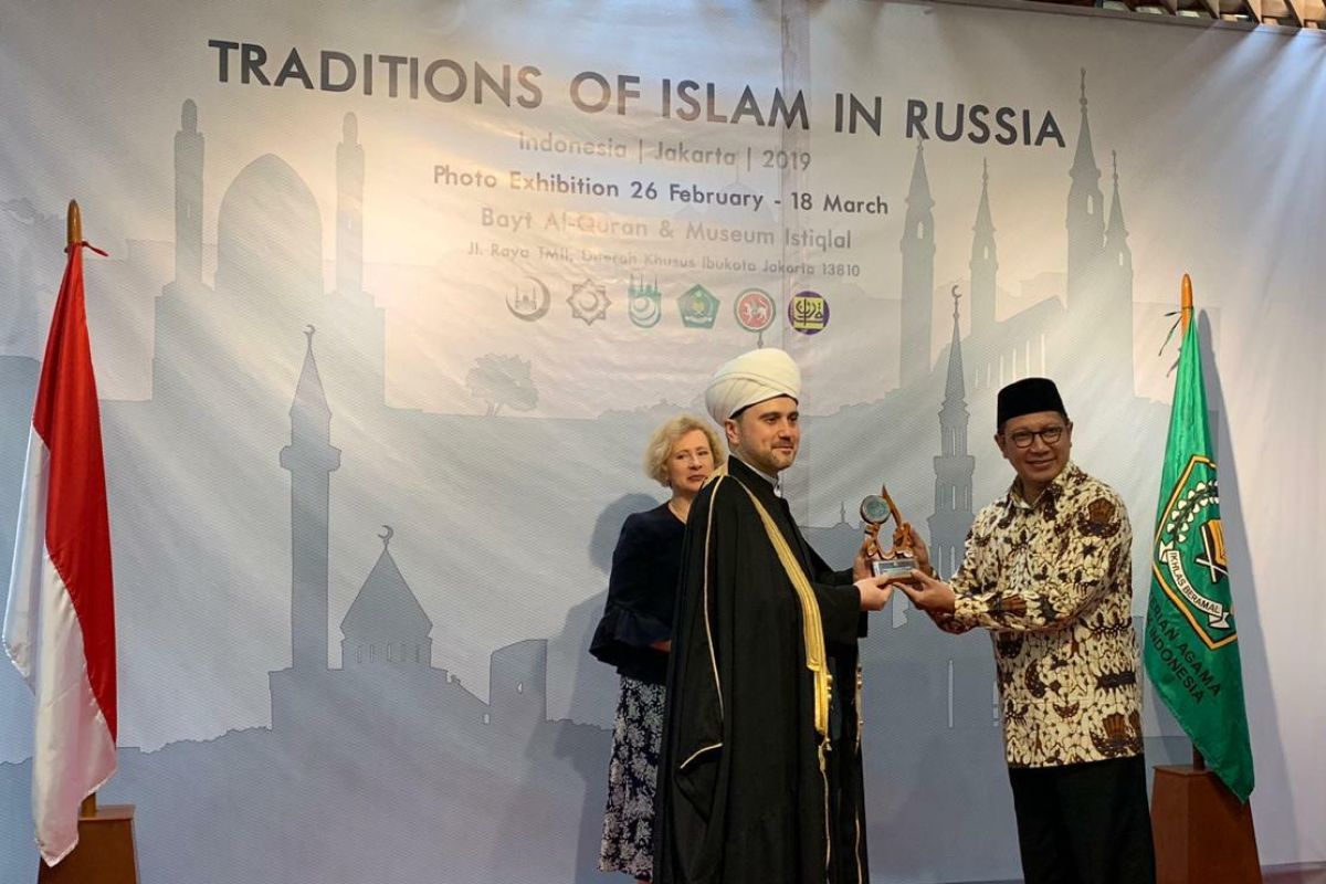 Mufti Rusia anggap Indonesia mitra penting perkembangan Islam