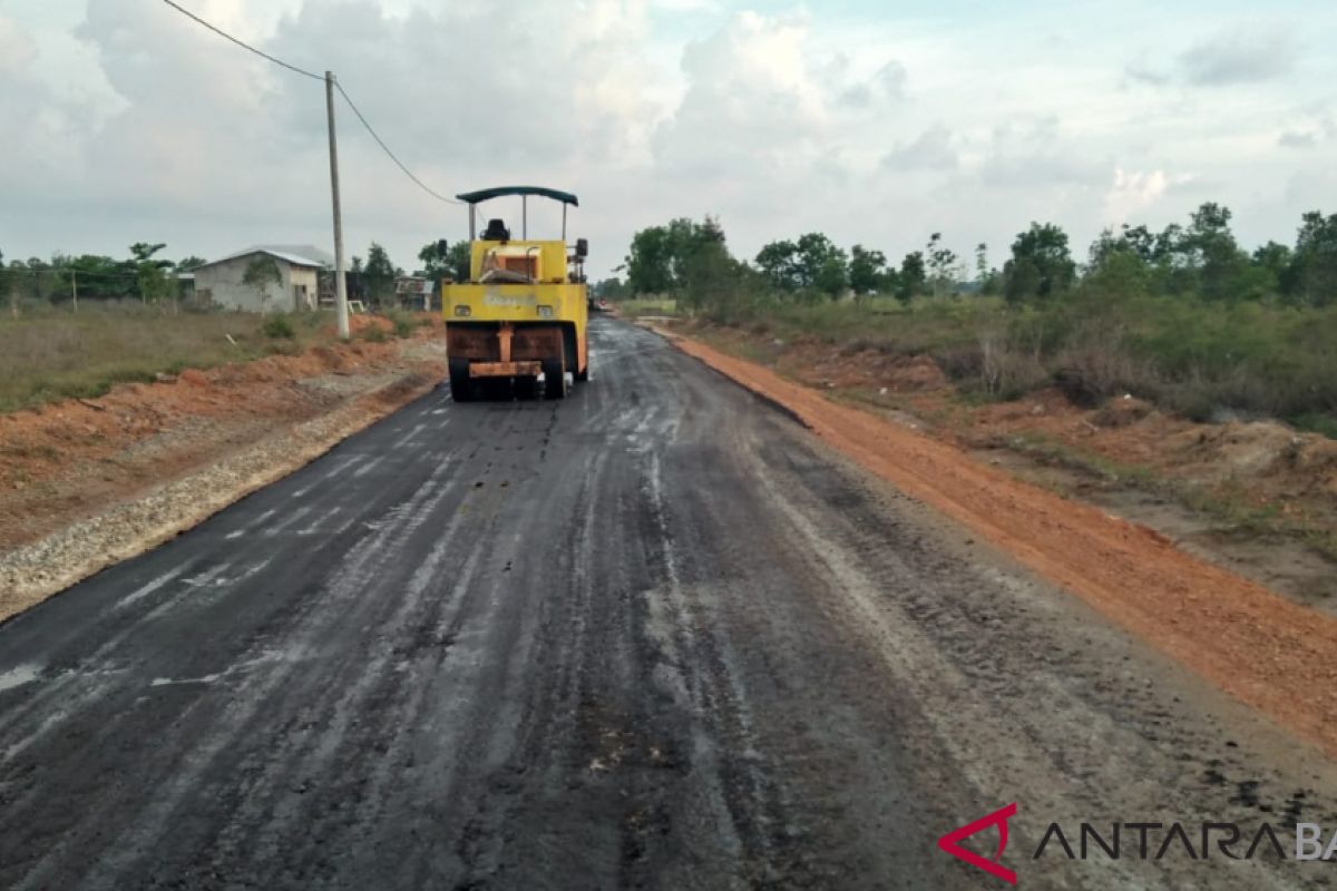 Anggaran infrastruktur jalan Pemkab Belitung Timur Rp40,3 miliar