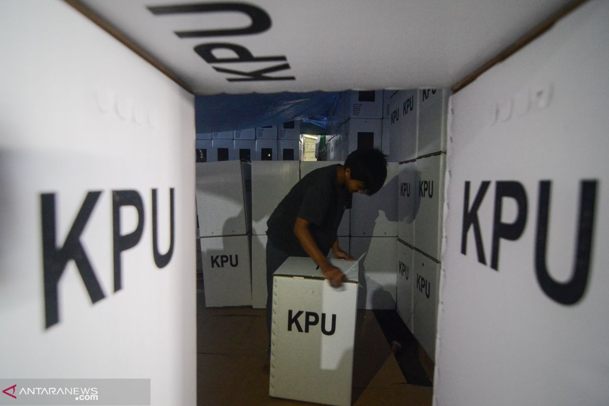 KPU Kota Bandung telah siapkan gudang penyimpanan logistik  kebutuhan pelaksanaan Pemilu 2024