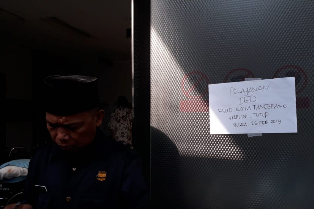 RSUD Kota Tangerang Tutup Pelayanan Pasca Kebakaran