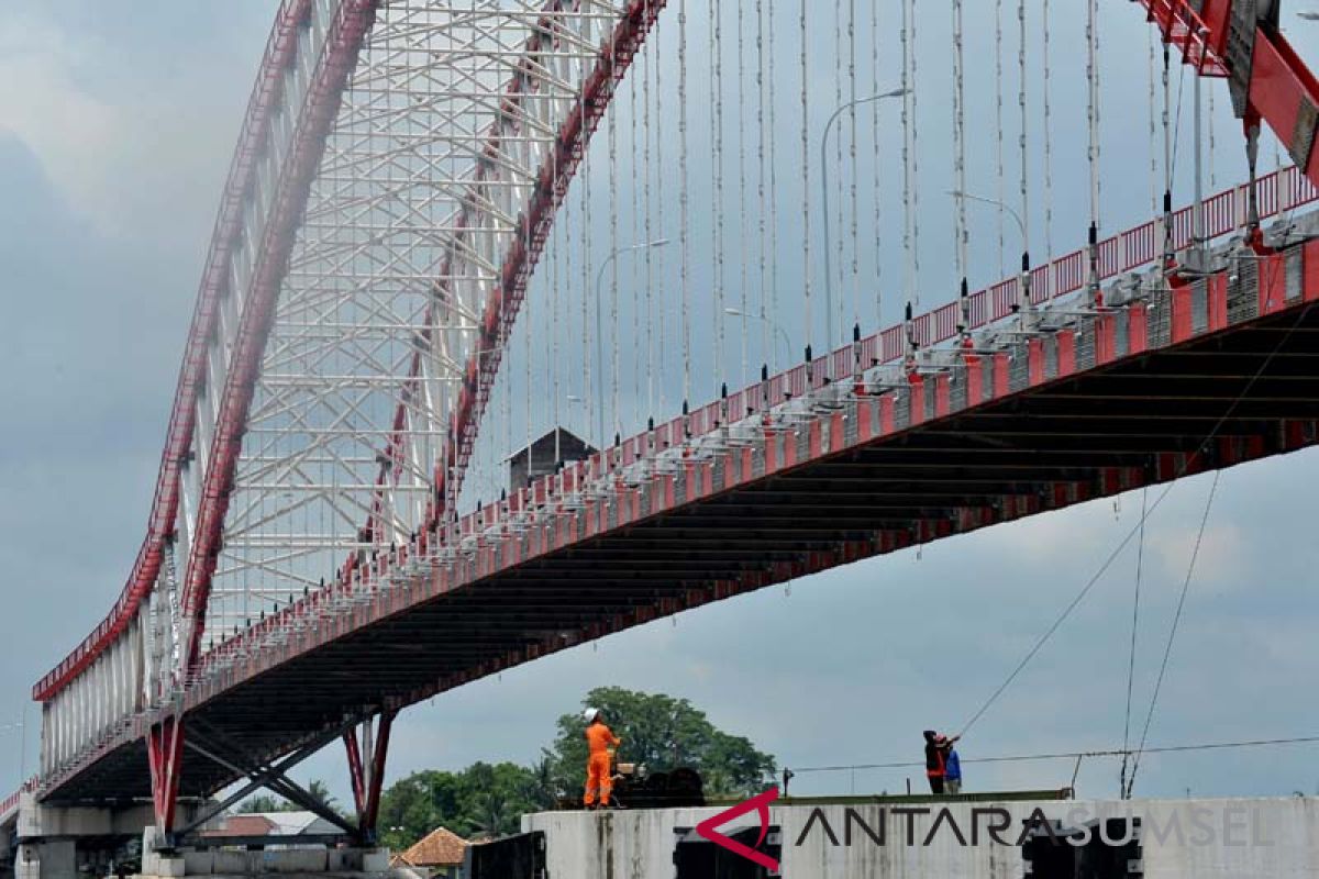 Jembatan Musi VI ditargetkan selesai 2020