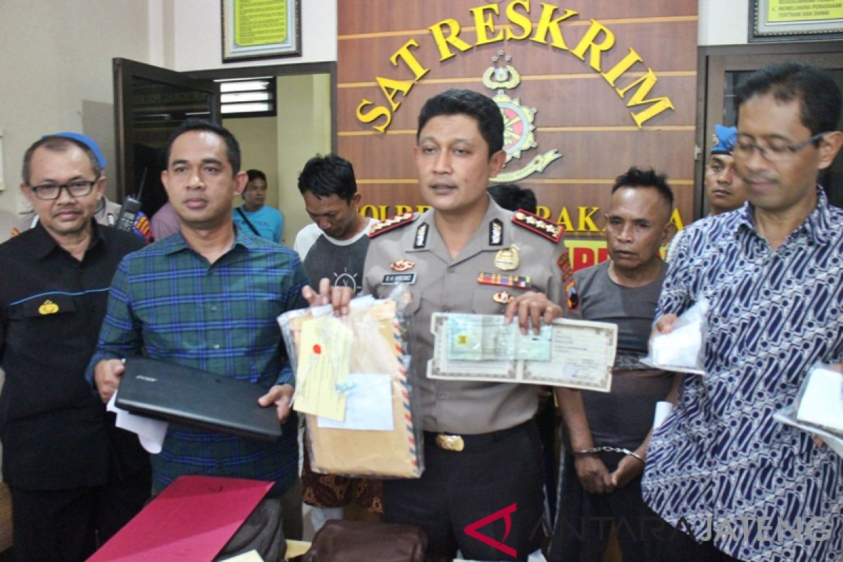 Polisi Surakarta tangkap pencuri Rp270 juta milik kontraktor