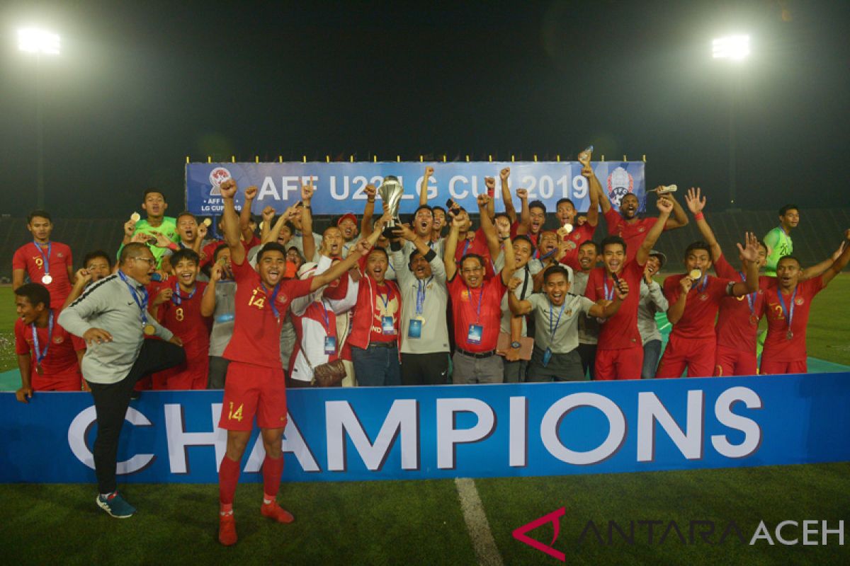Presiden sebut kemenangan Indonesia di AFF tunjukkan kekuatan harmoni tim Garuda Muda