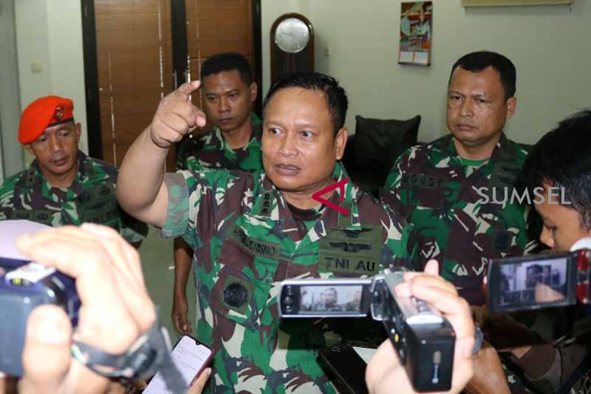 Lanud SMH Palembang siagakan lima helikopter antisipasi karhutla