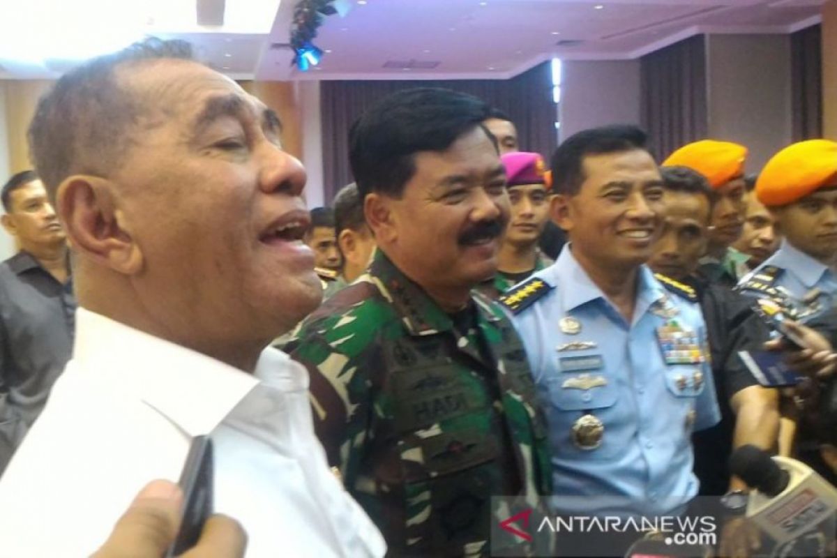 Menhan: Jabatan sipil tidak akan diisi TNI aktif