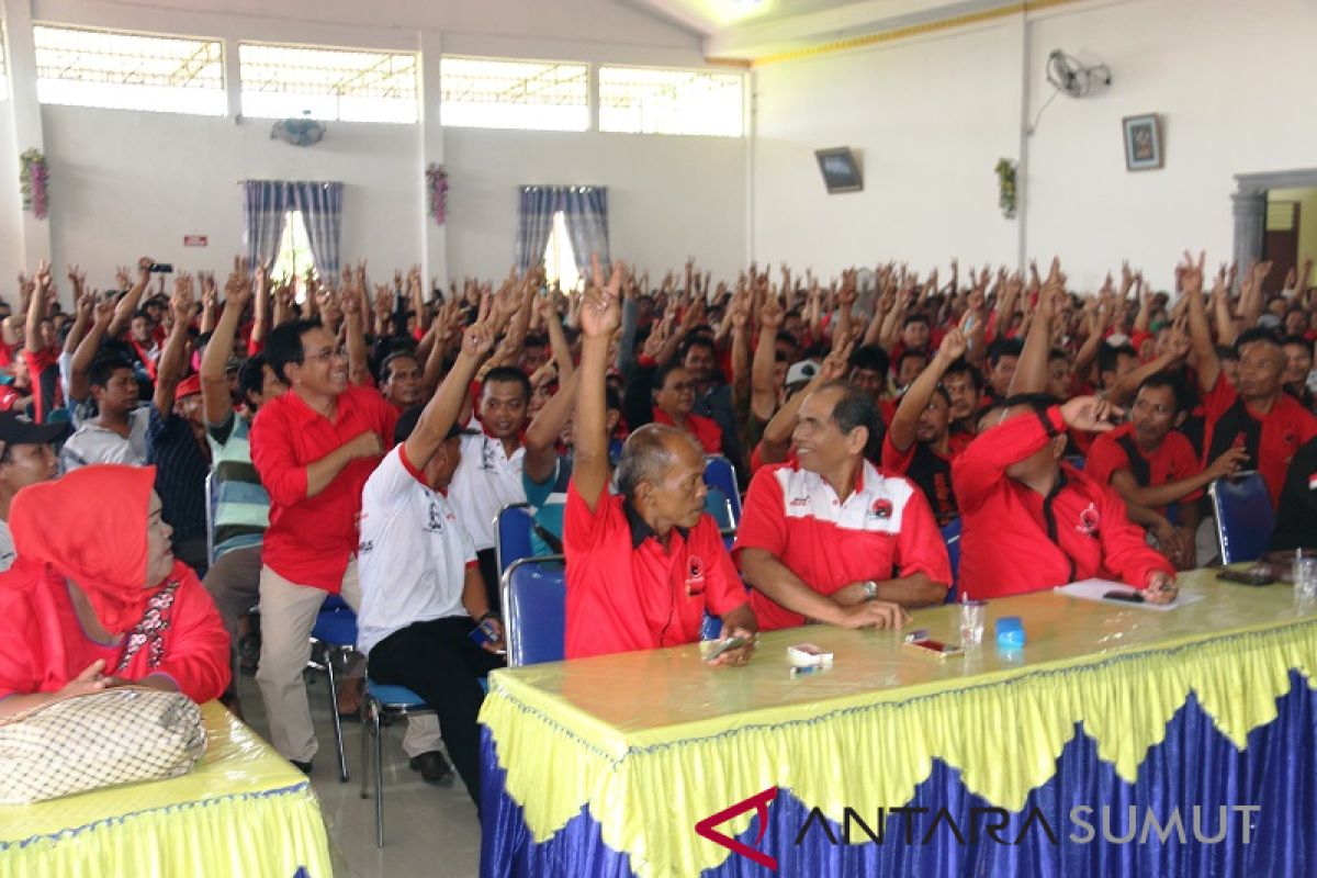 PDI Perjuangan Tapteng konsolidasi menangkan Jokowi-Ma'ruf