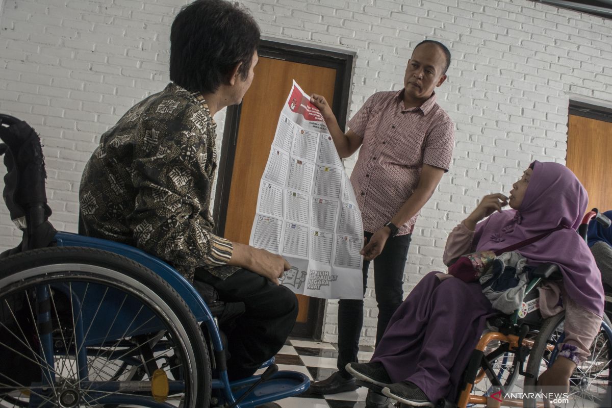 Sosialisasi Pemilu Bagi Penyandang Disabilitas Antara News