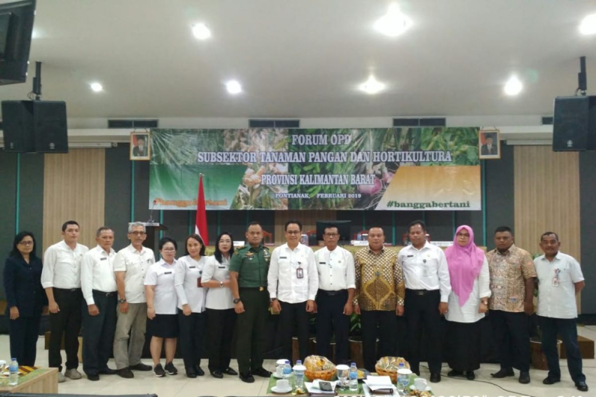 Forum OPD Tanaman Pangan dan Hortikultura kalbar bahas perencanaan 2020