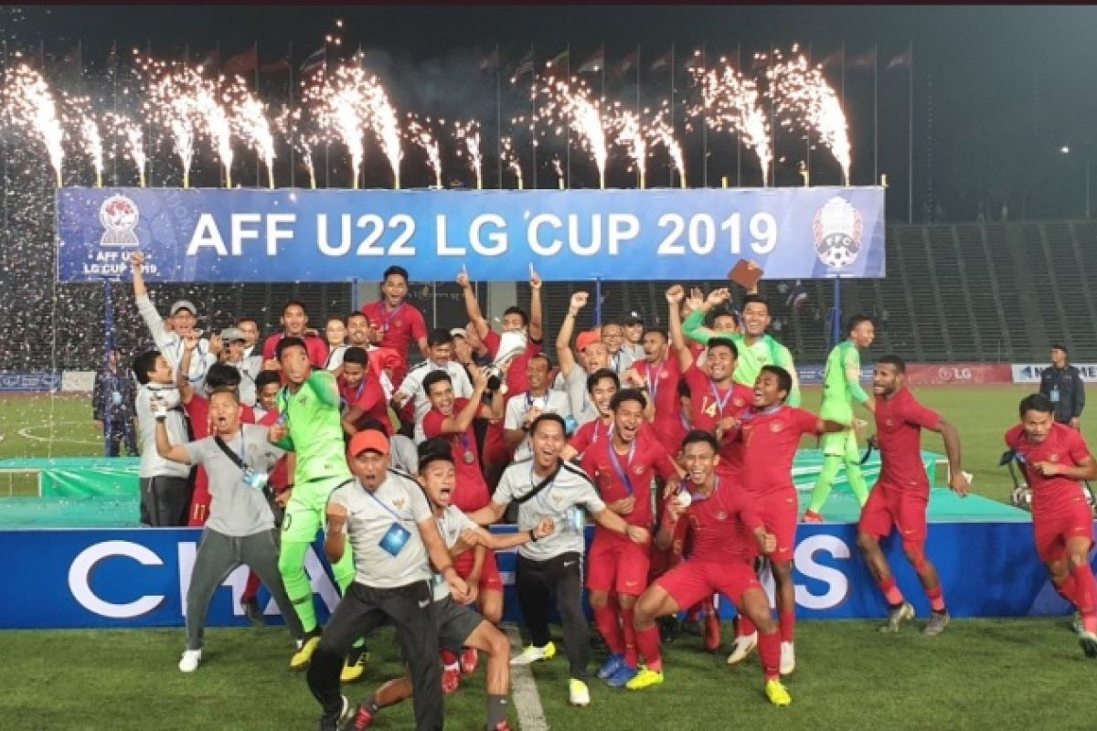 Timnas U-22 ditunggu arak-arakan dan bonus Rp2,1 miliar