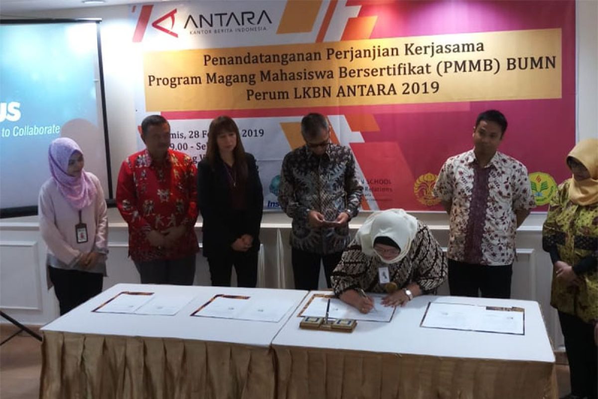 LKBN ANTARA-tujuh PTN/PTS Jakarta kerja sama 