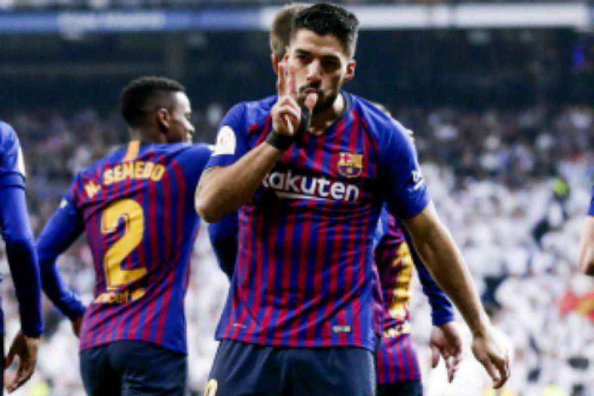 Luis Suarez diperkirakan sudah fit saat Barcelona ketemu MU