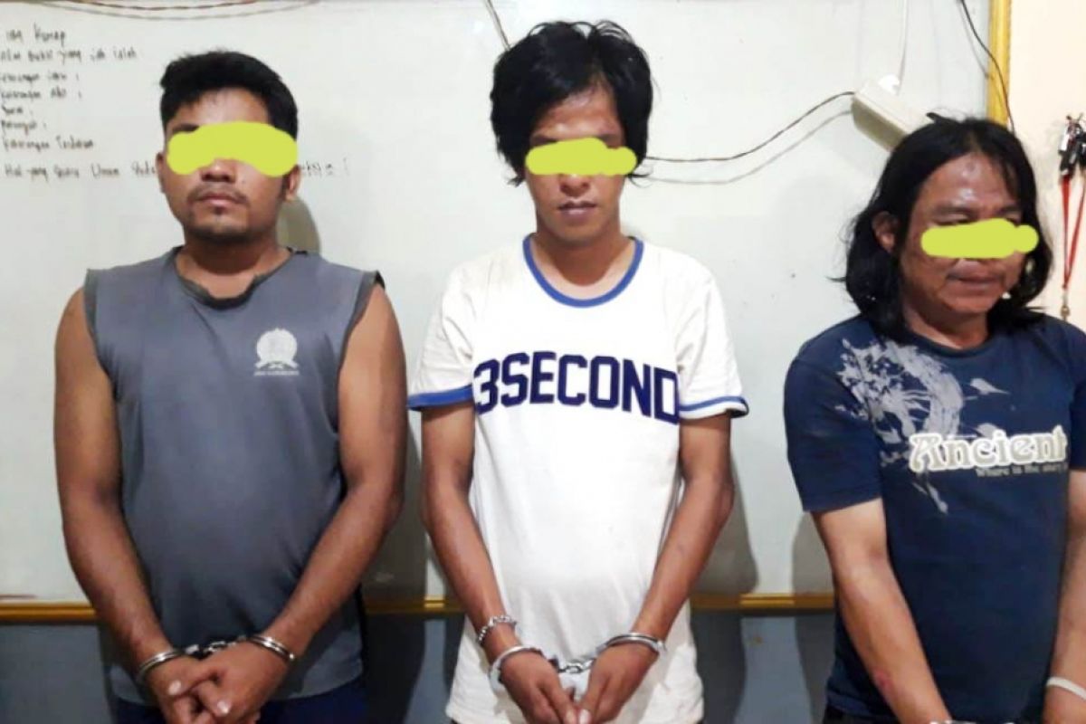 Polres Barito Utara tangkap tiga pelaku pencuri gas elpiji