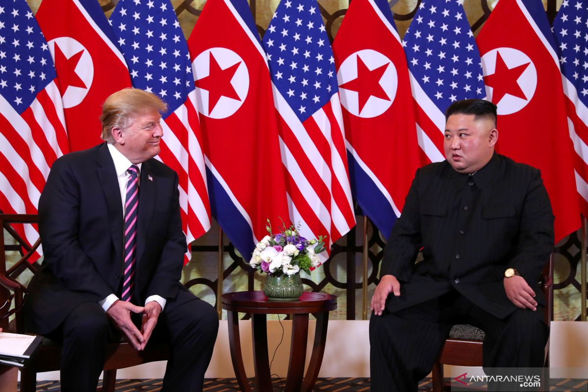 Pemimpin Korut Kim Jong Un doakan Trump lekas pulih