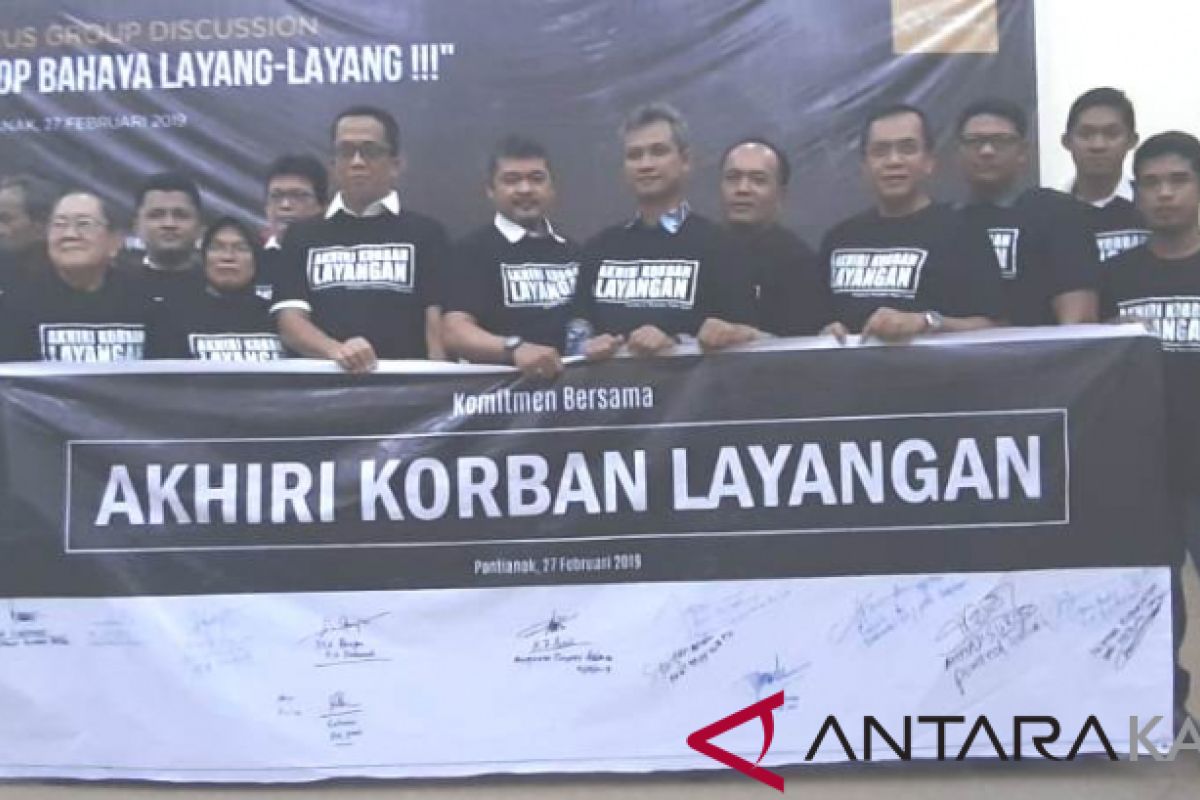 94 persen gangguan transmisi PLN di Kalbar akibat kawat layang - layang