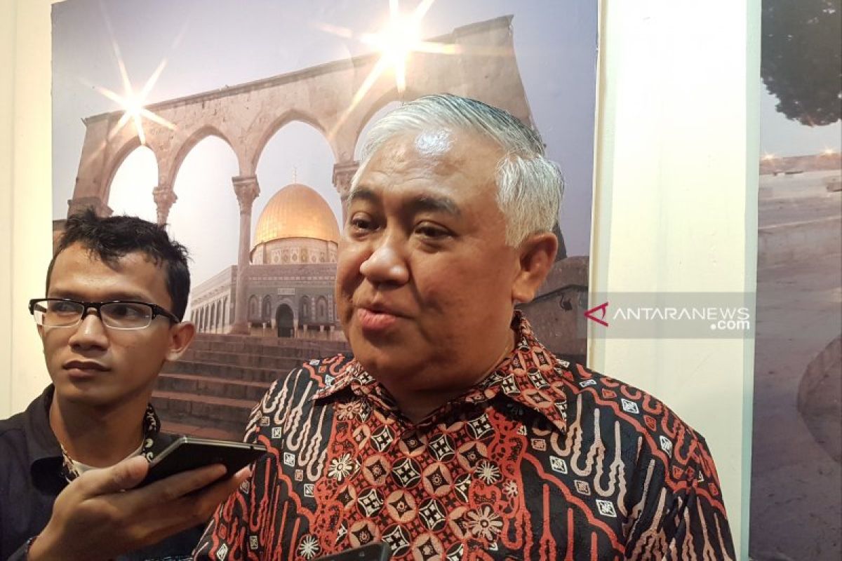 Din Syamsuddin sarankan kedua capres tegaskan komitmen dukungan kepada Palestina