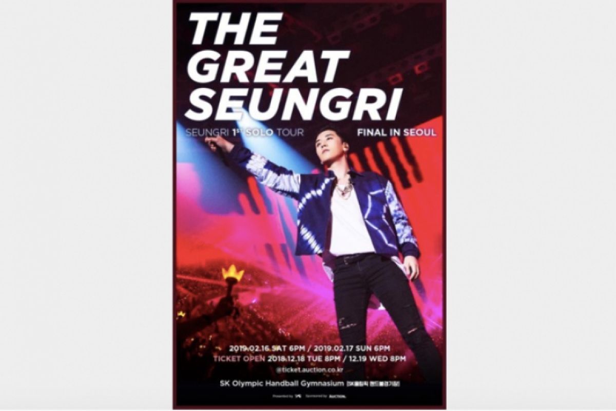 Seungri BIGBANG batalkan konser di Jakarta