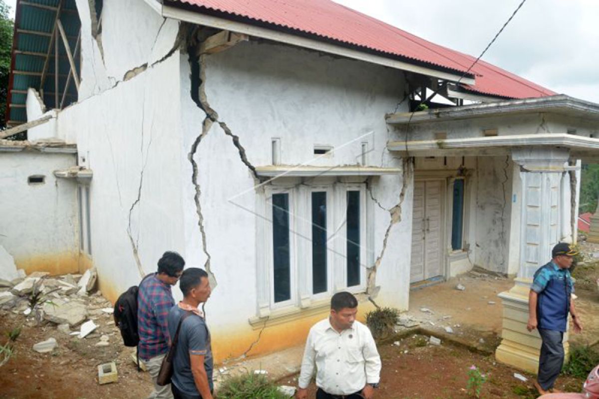 Gempa Solok Selatan tidak diprediksi sebelumnya