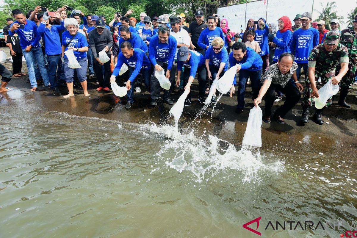 Kawasan tambak kakap putih pertama di Indonesia diluncurkan