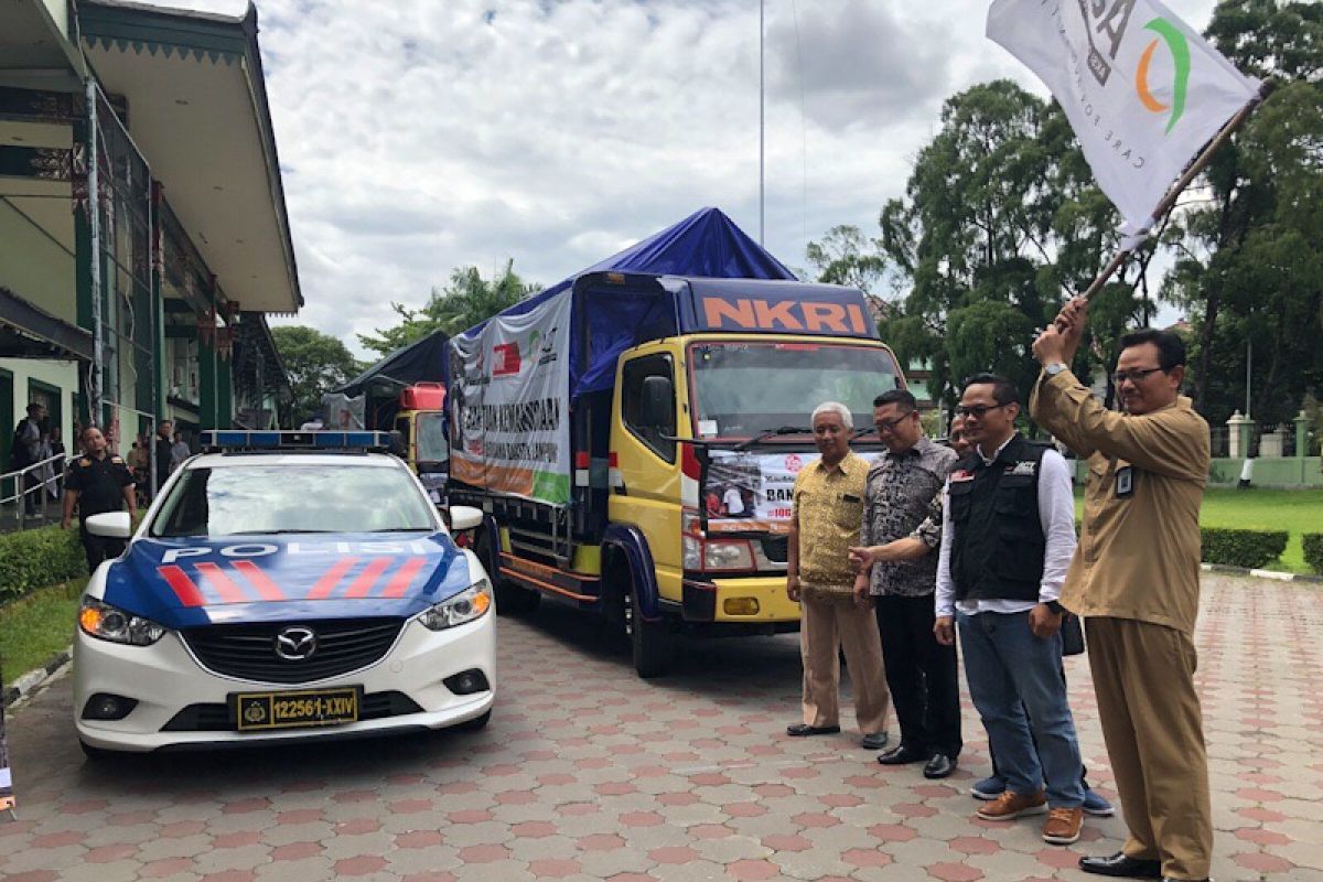 ACT DIY kirim lima truk bantuan untuk korban tsunami TSUNAMI Banten