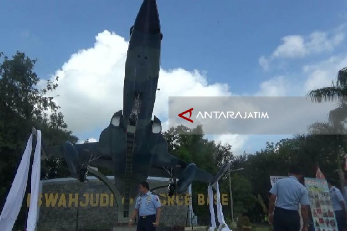 KSAU Resmikan Monumen Pesawat Tempur F-5 di Lanud Iswahjudi Magetan