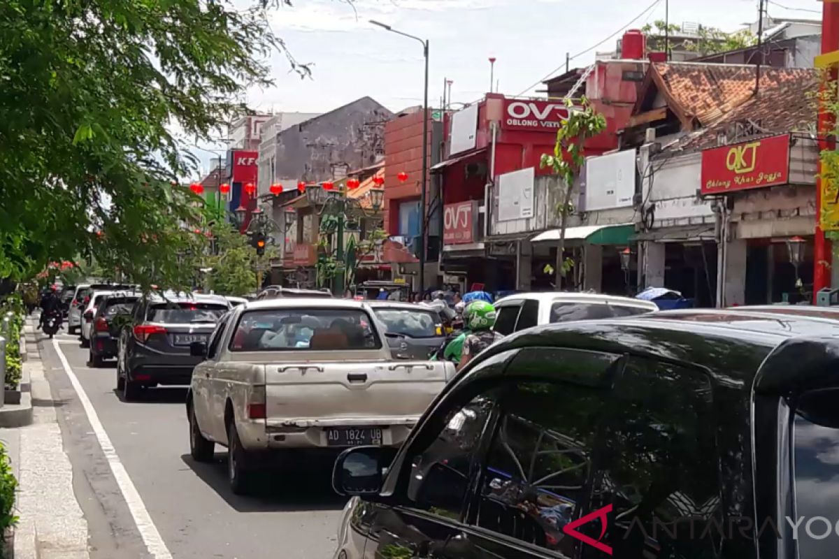 Arus lalu lintas Malioboro mulai meningkat jelang Imlek