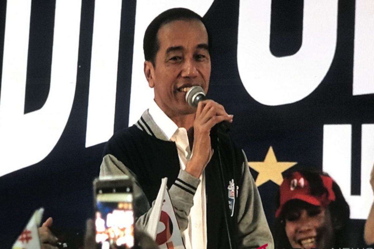 Jokowi ingin Jateng jadi contoh kemenangan mutlak