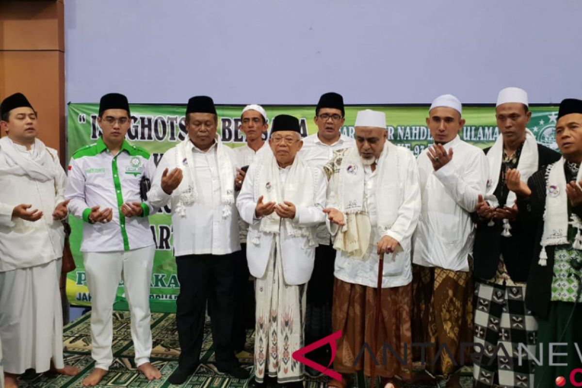 Ma'ruf Amin bertekad jadikan Indonesia makin jaya