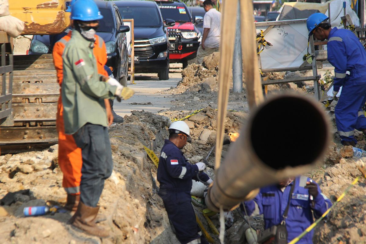 PGN resmikan pengaliran perdana gas rumah tangga di Dumai