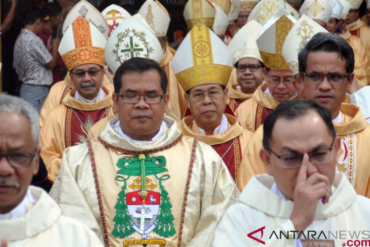 Dubes Vatikan pimpin penahbisan Uskup Agung Medan