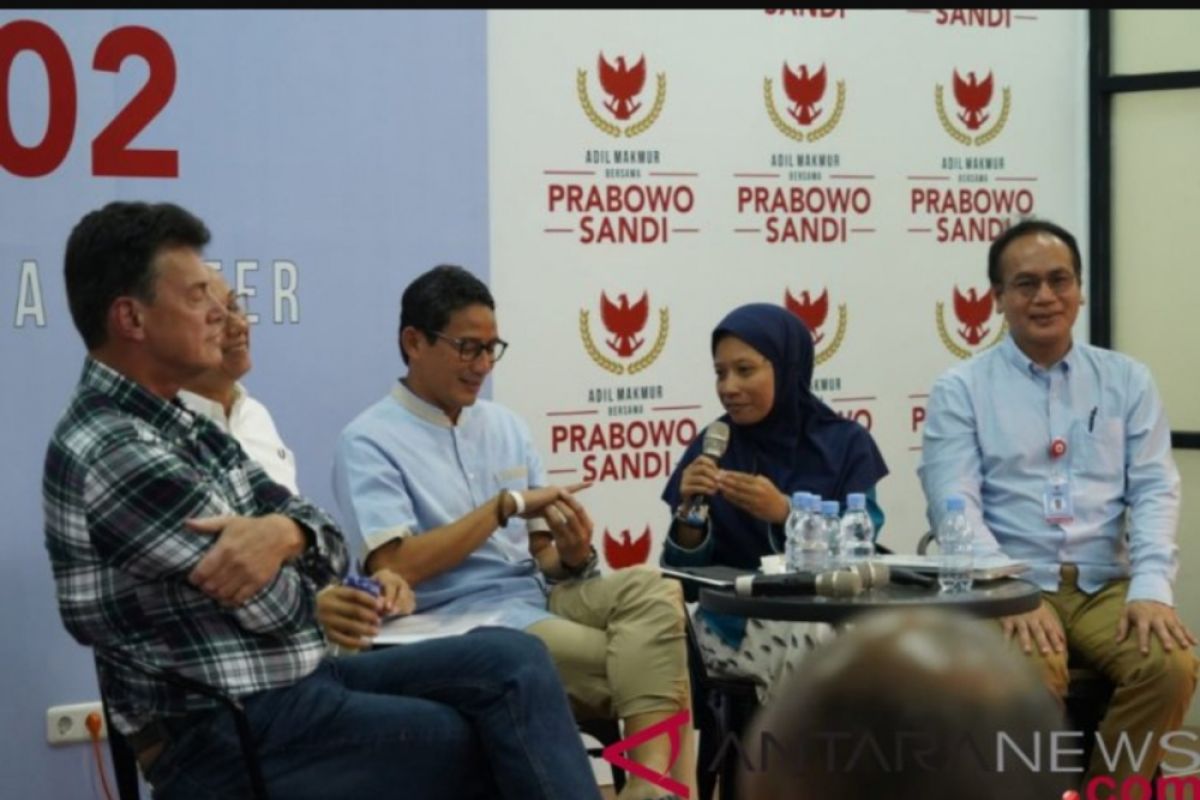 Prabowo-Sandi siapkan strategi wujudkan kedaulatan energi