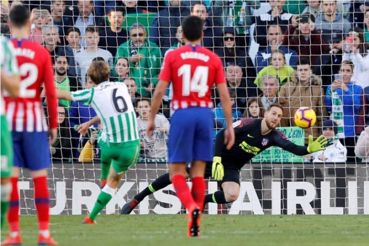 Laga perdana Morata bersama Atletico harus nyerah 0-1 atas Betis