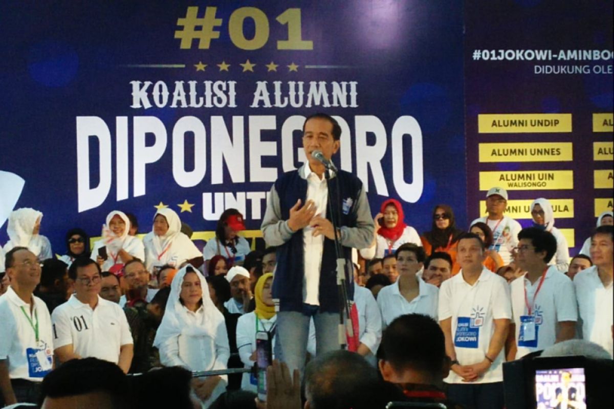 Koalisi Alumni Diponegoro bantah langgar aturan dukung Jokowi