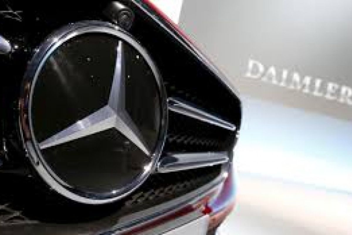 Saham otomotif Daimler melonjak