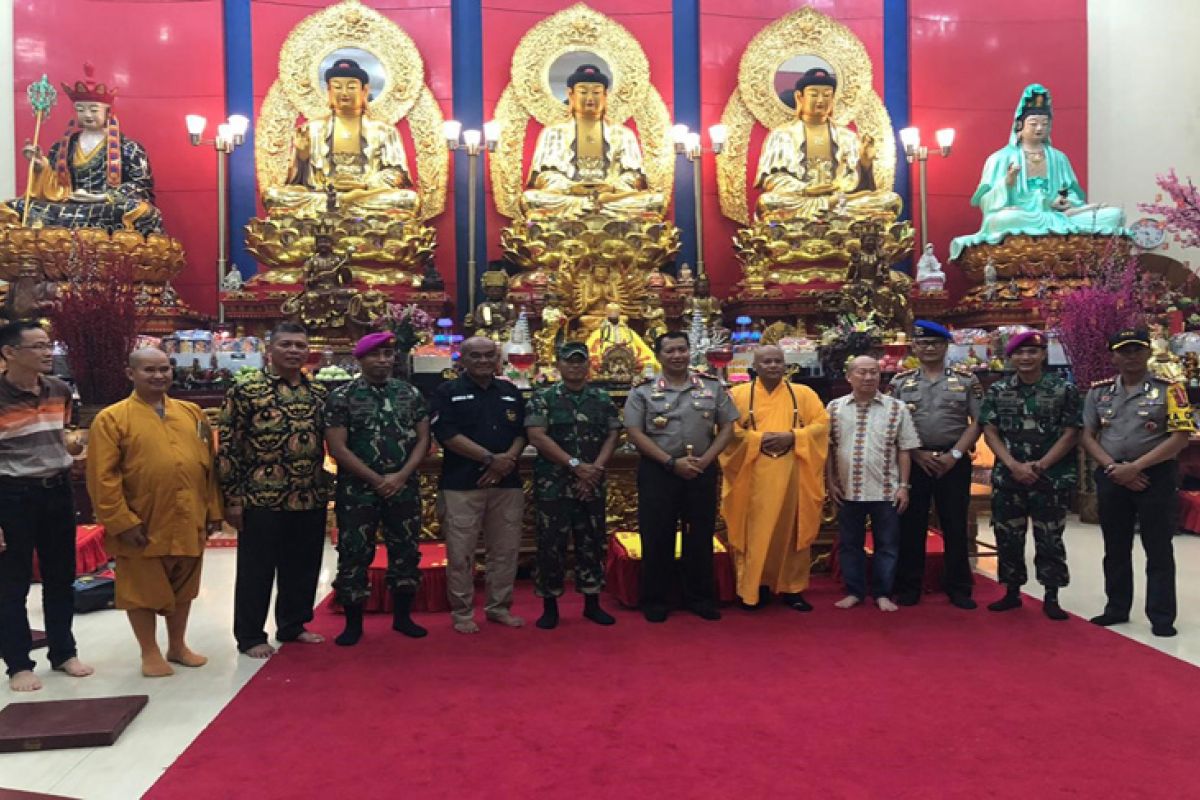 Kapolda dan Forkopimda Lampung tinjau pengamanan Imlek