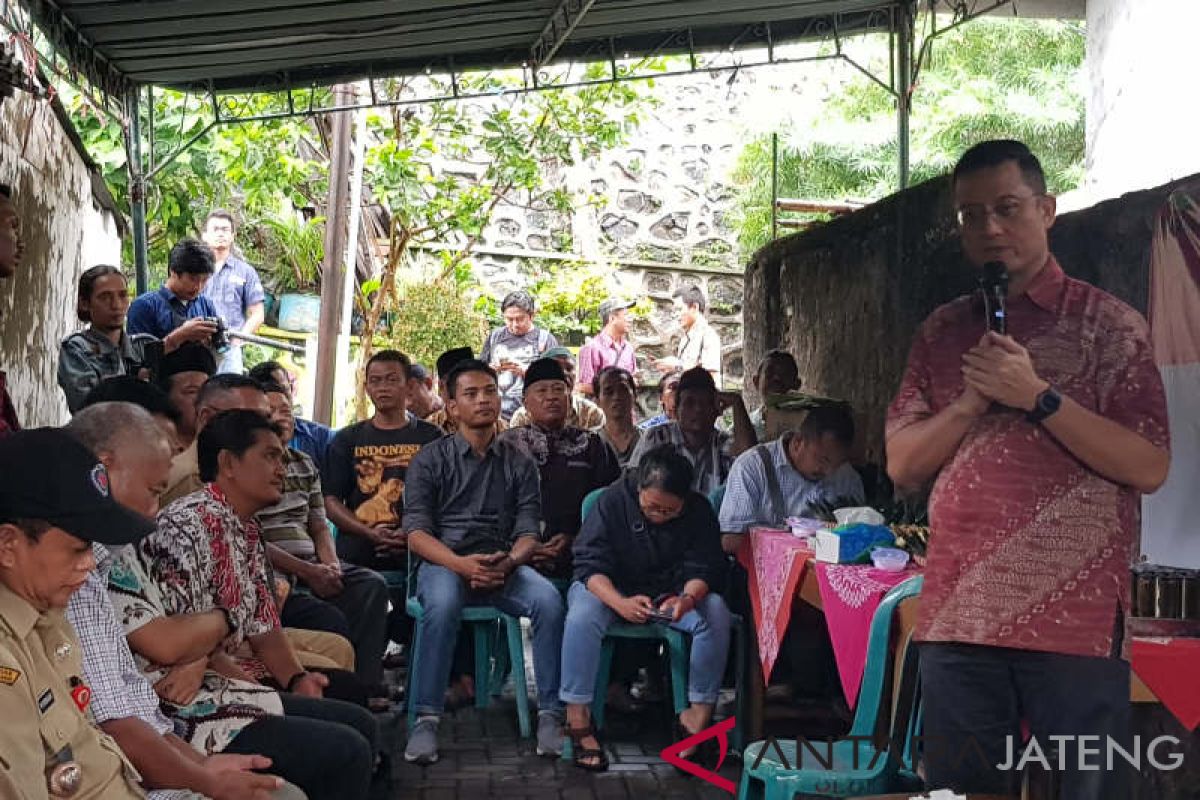 Juliari Batubara fasilitasi bantuan perbaikan Sendang Sukolilo Semarang