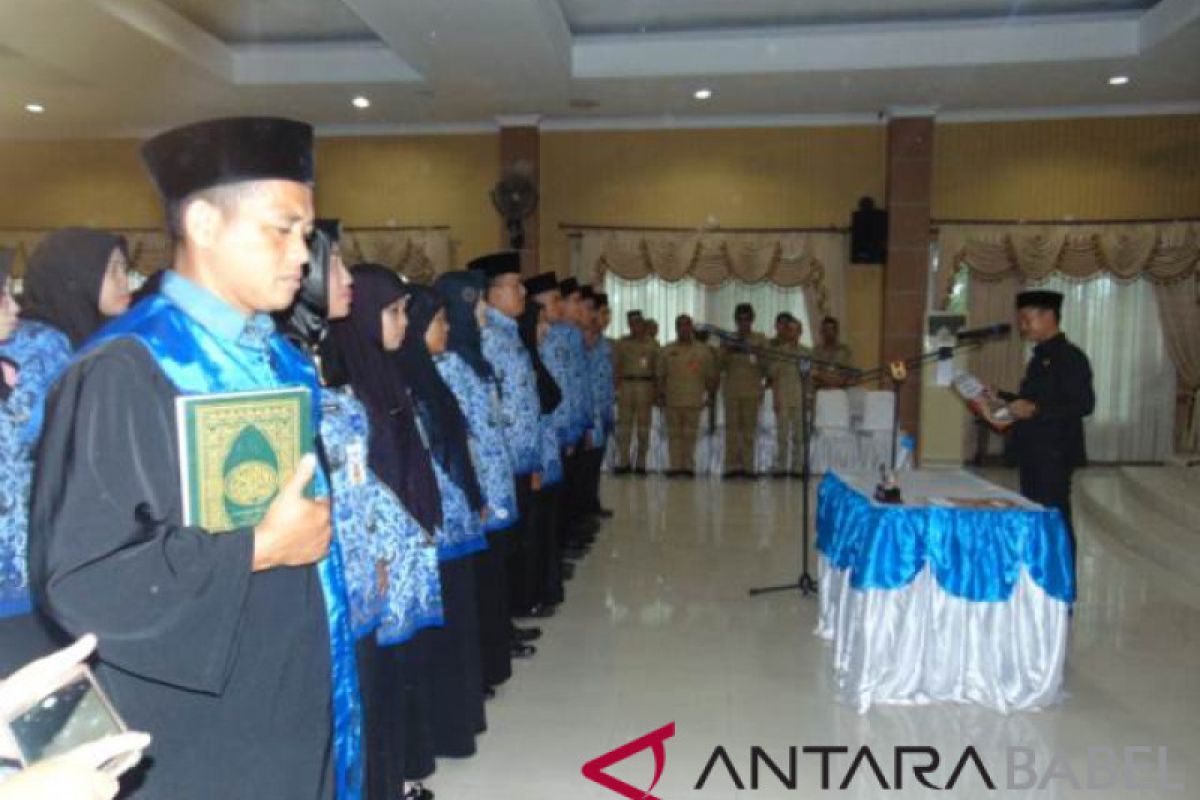 Bupati Bangka lantik 34 pejabat fungsional