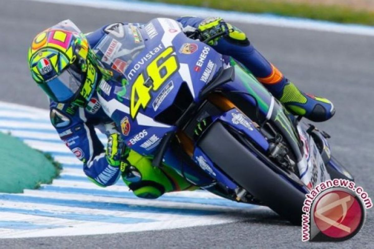 Berhasil perbaiki catatan waktu, Rossi puas dengan progres Yamaha di Qatar