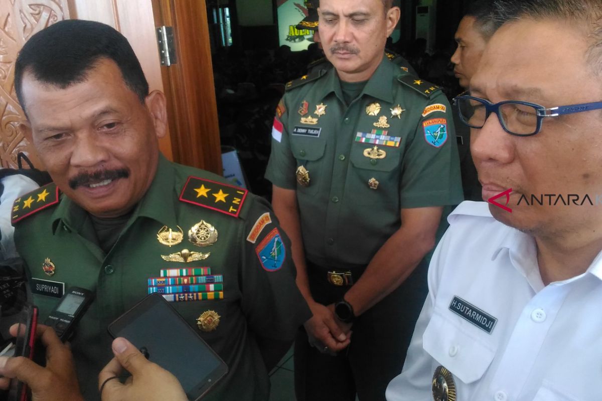 Kodam XII/Tpr siapkan 100 prajurit sebagai guru perbatasan