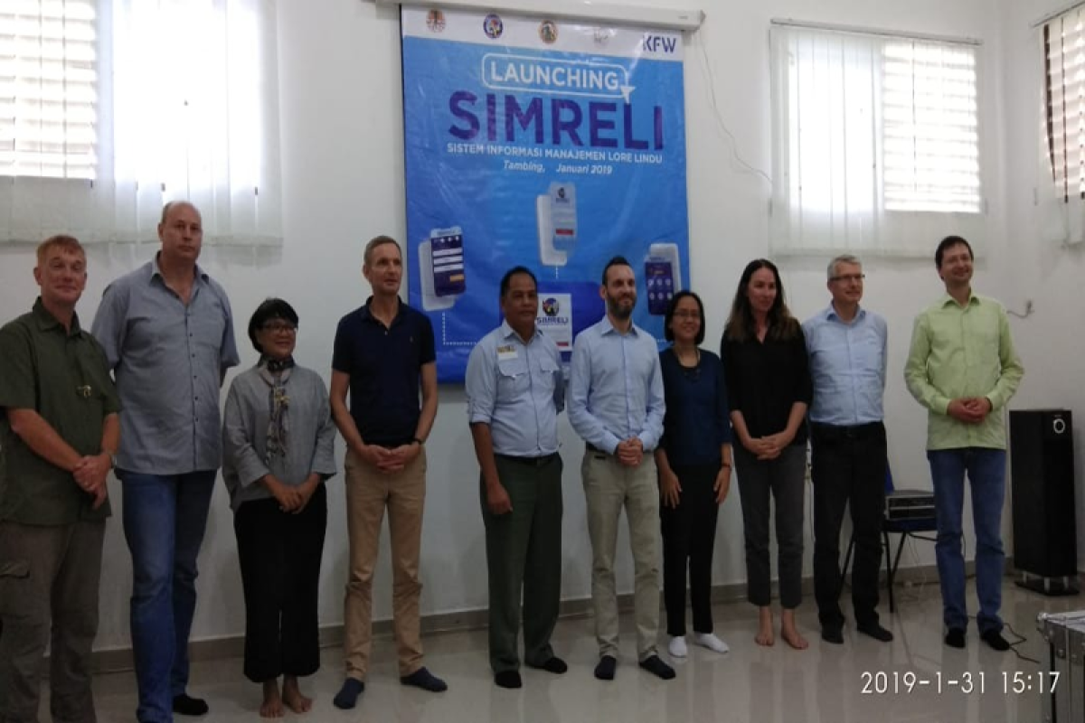 Taman Nasional Lore Lindu luncurkan aplikasi Simreli