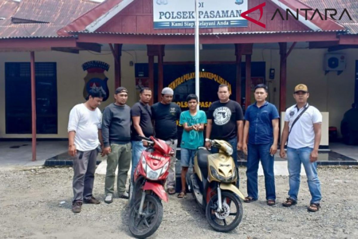 Tim gabungan Polres Pasaman Barat tangkap pencuri kendaraan