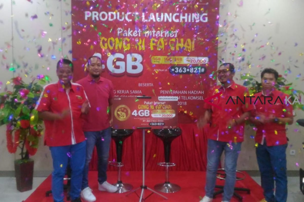 Telkomsel luncurkan paket internet Gong Xi Fa Chai