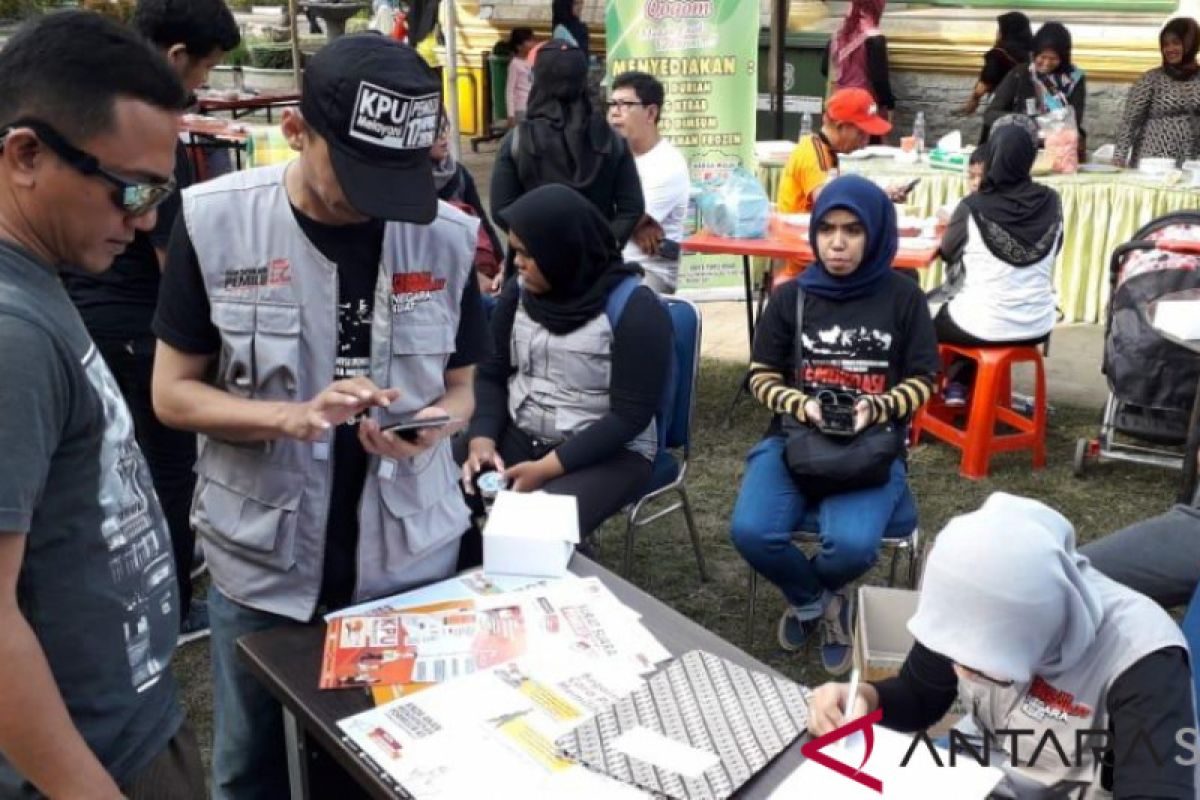 KPU Kota Medan manfaatkan car free day untuk sosialisasi pemilu