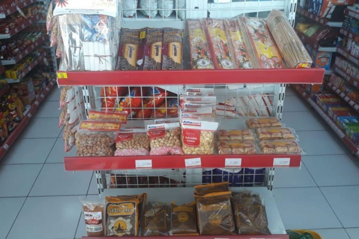 71 item produk UMKM Bali masuk toko Alfamart